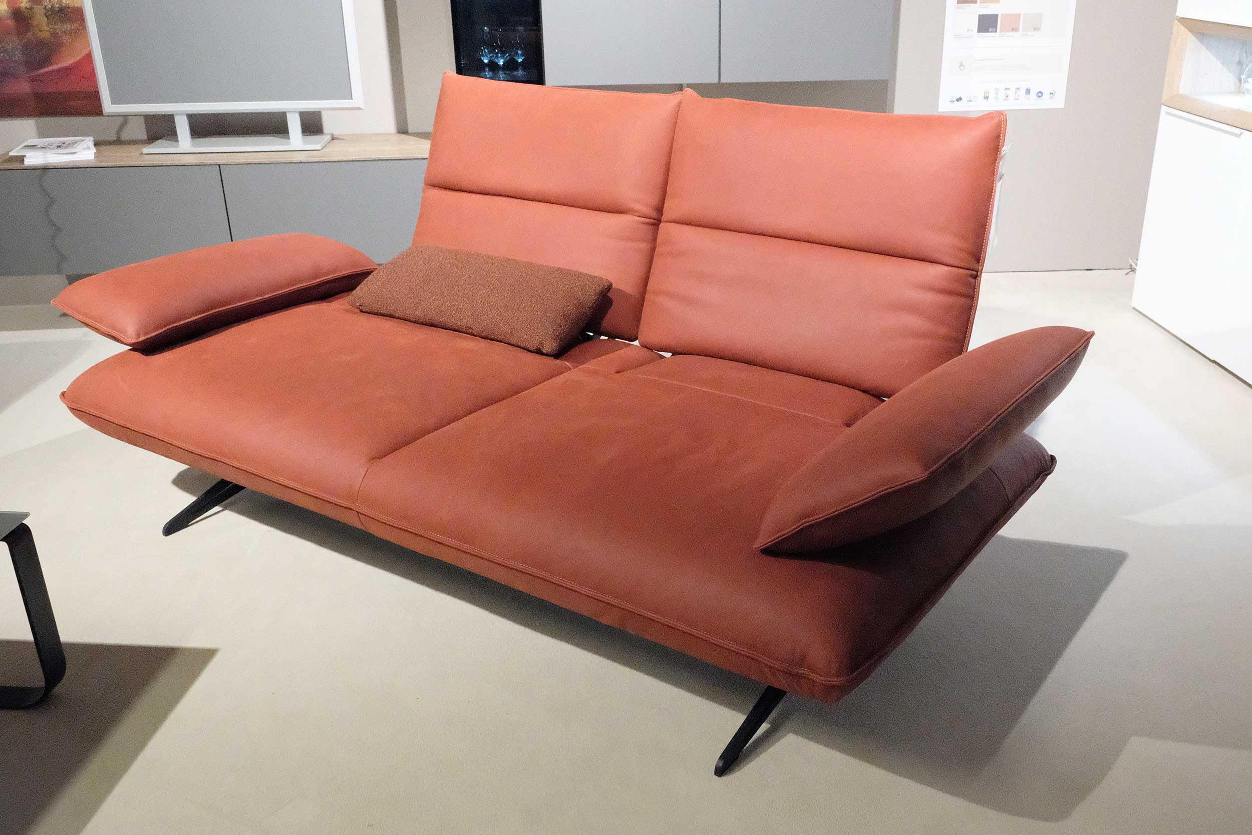 Leder-Sofa 2,5-sitzig  CAIO [KOINOR]